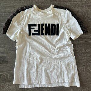 Fendi Logo Monogram T-shirt